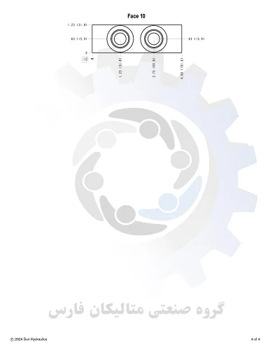 متالیکان فارس-شیر Sun hydraulic مدل YEV